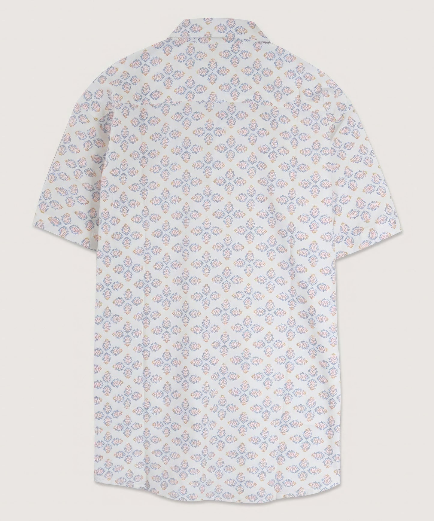 Geometric Tile Button-Up Collared Shirt - Kalizeh