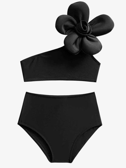 Girls Single Shoulder Swim Set - Kalizeh