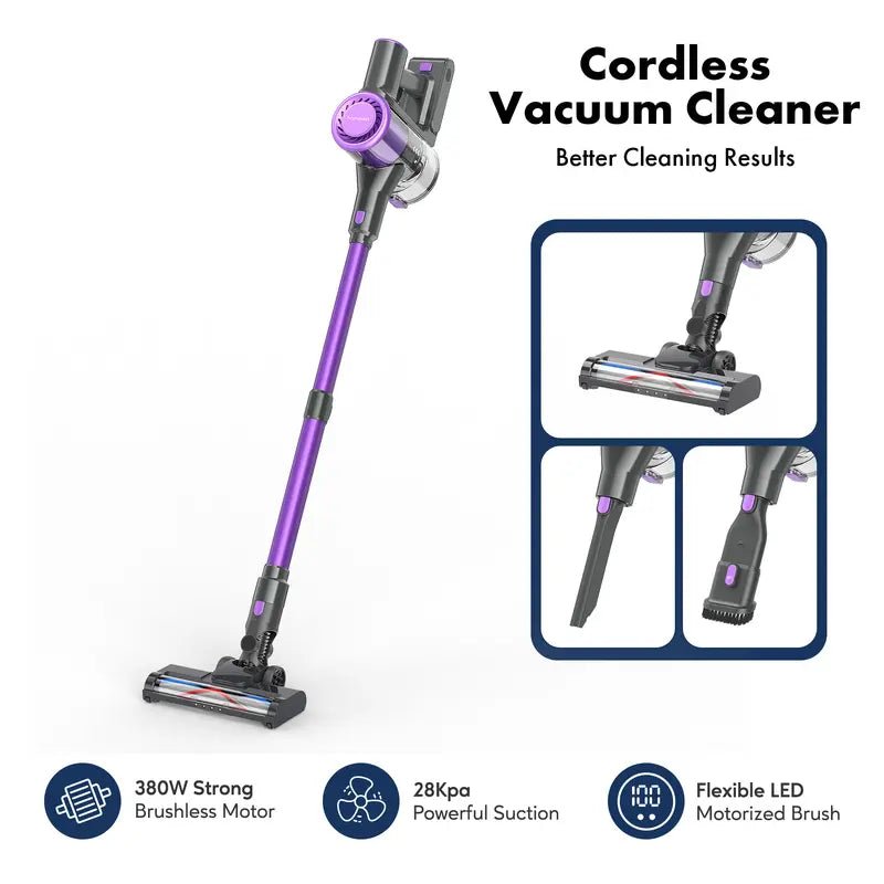 Homeika 28Kpa Suction Cordless Vacuum Cleaner - Kalizeh