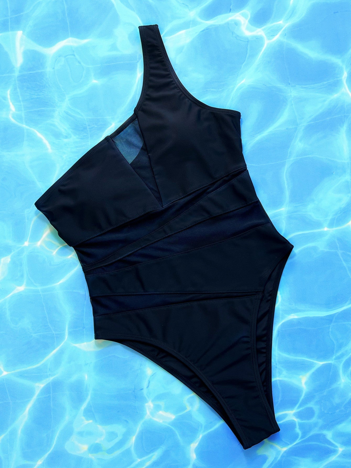 Kai One Shoulder Sleeve Swimsuit - Kalizeh