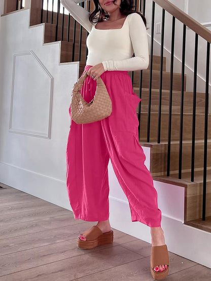 Kai Relax Vibe Wide Leg Pants - Kalizeh