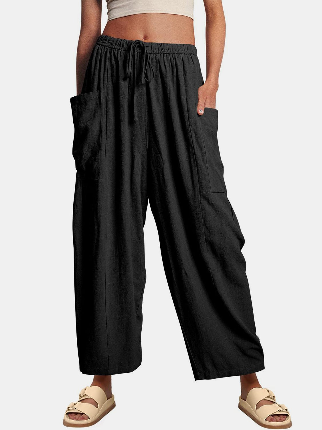 Kai Relax Vibe Wide Leg Pants - Kalizeh