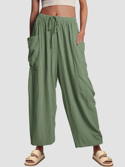 Kai Relax Vibe Wide Leg Pants - Kalizeh