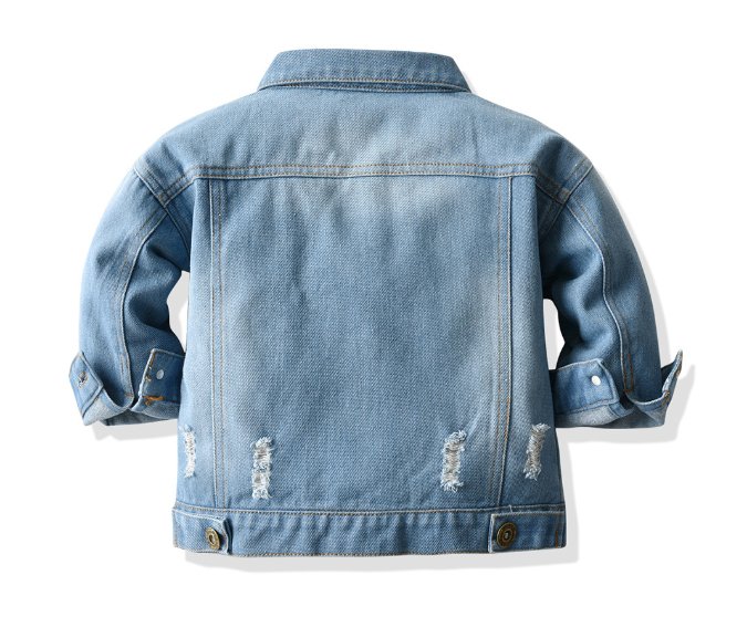 Kids Fashionable Denim Outerwear - Kalizeh