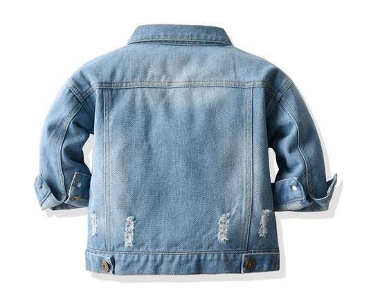 Kids Fashionable Denim Outerwear - Kalizeh