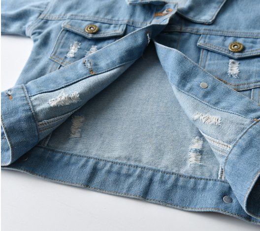 Kids Fashionable Denim Outerwear - Kalizeh