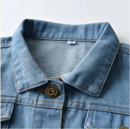 Kids Fashionable Denim Outerwear - Kalizeh