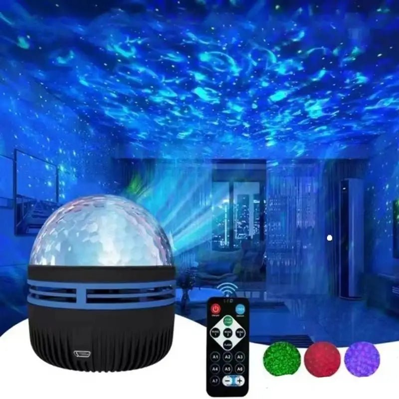 LED Water Ripple Sky Projector Light - Kalizeh