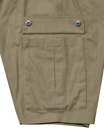 Men's Casual Slim Drawstring Cargo Shorts - Kalizeh