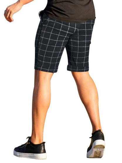 Men's Plaid Casual Shorts - Kalizeh