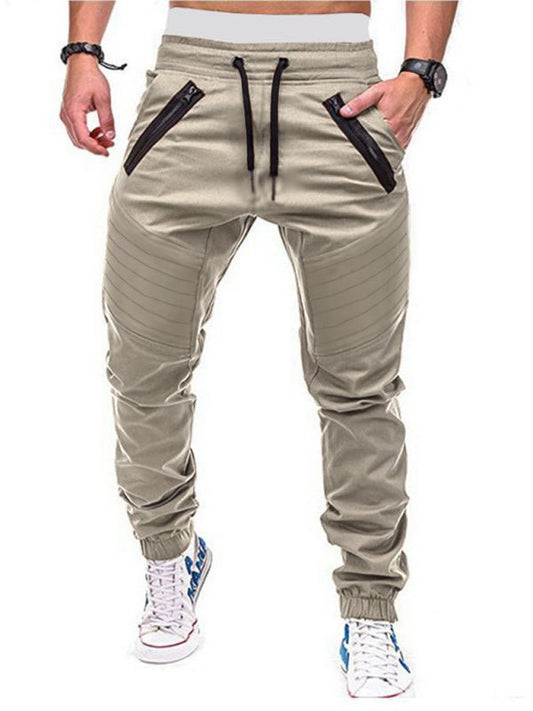 Men's Urban Contrast Casual Pants - Kalizeh