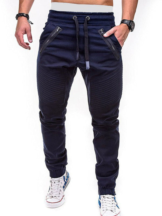 Men's Urban Contrast Casual Pants - Kalizeh