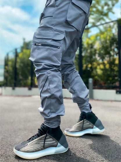 Men's Versatile Street-Style Cargo Pants - Kalizeh