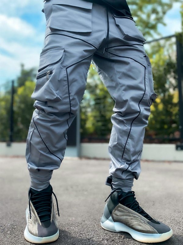 Men's Versatile Street-Style Cargo Pants - Kalizeh