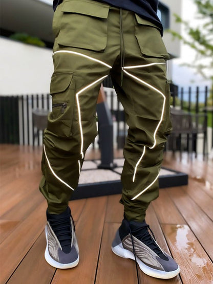 Men's Versatile Street-Style Cargo Pants - Kalizeh