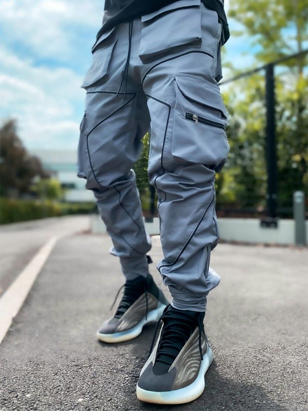 Men's Versatile Street-Style Cargo Pants - Kalizeh