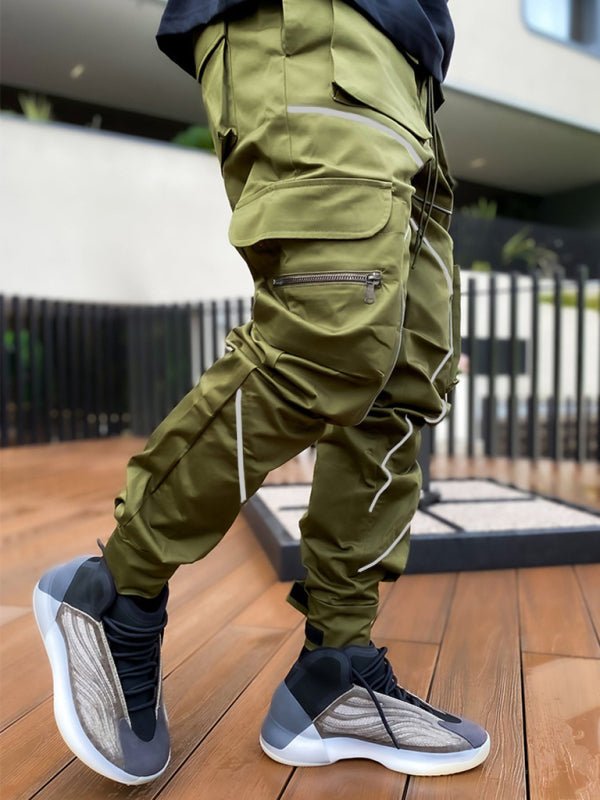 Men's Versatile Street-Style Cargo Pants - Kalizeh