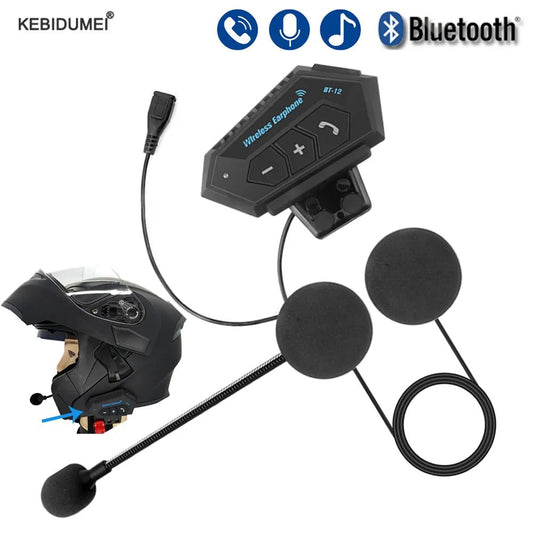 Motorcycle Helmet Bluetooth Headset 5.0 - Kalizeh