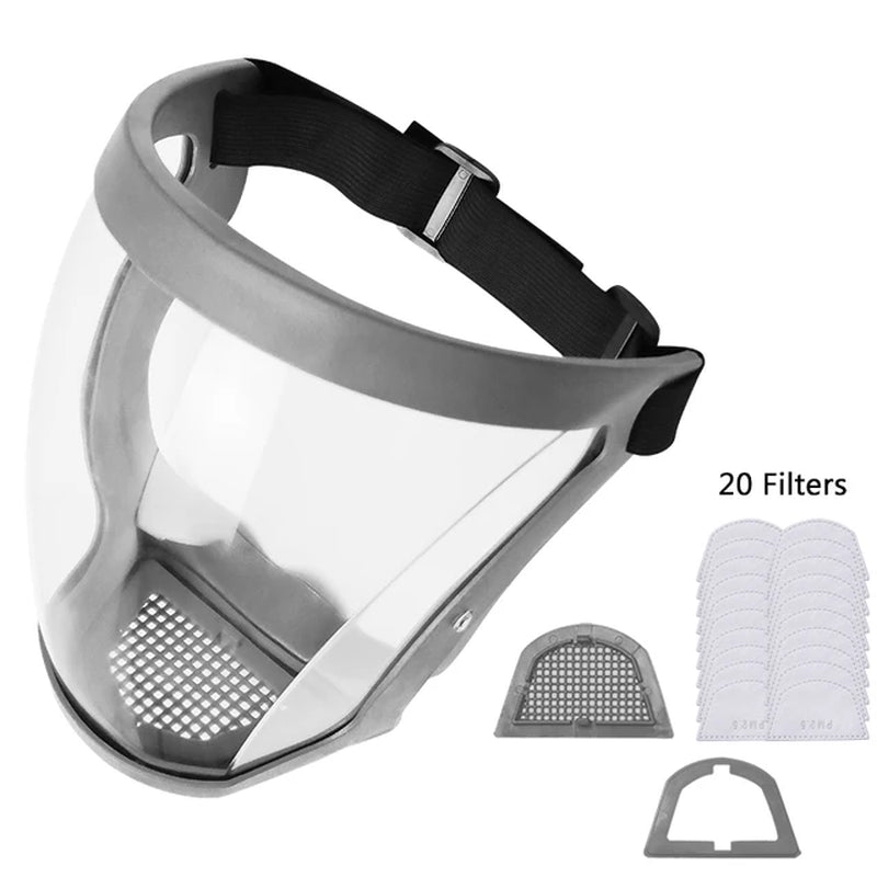 Multifunctional Safety Mask with Anti Fog Glasses - Kalizeh