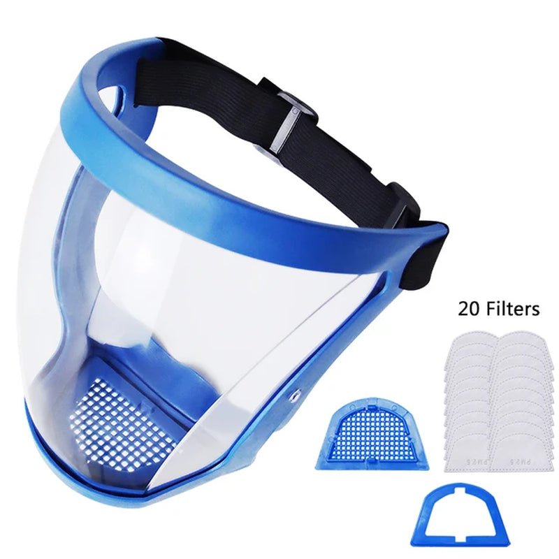 Multifunctional Safety Mask with Anti Fog Glasses - Kalizeh