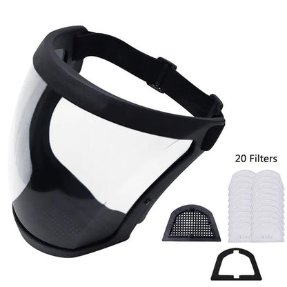 Multifunctional Safety Mask with Anti Fog Glasses - Kalizeh