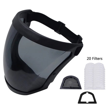 Multifunctional Safety Mask with Anti Fog Glasses - Kalizeh