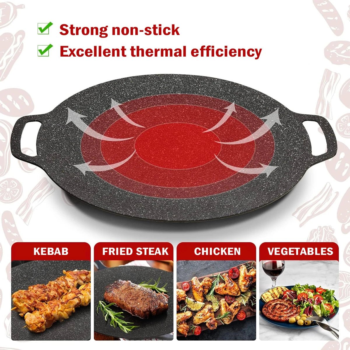 Multipurpose Korean BBQ Grill Pan - Kalizeh