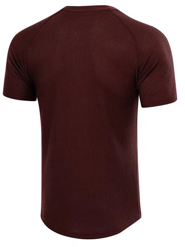 Muscle Fit Raglan Sleeve Tee - Kalizeh