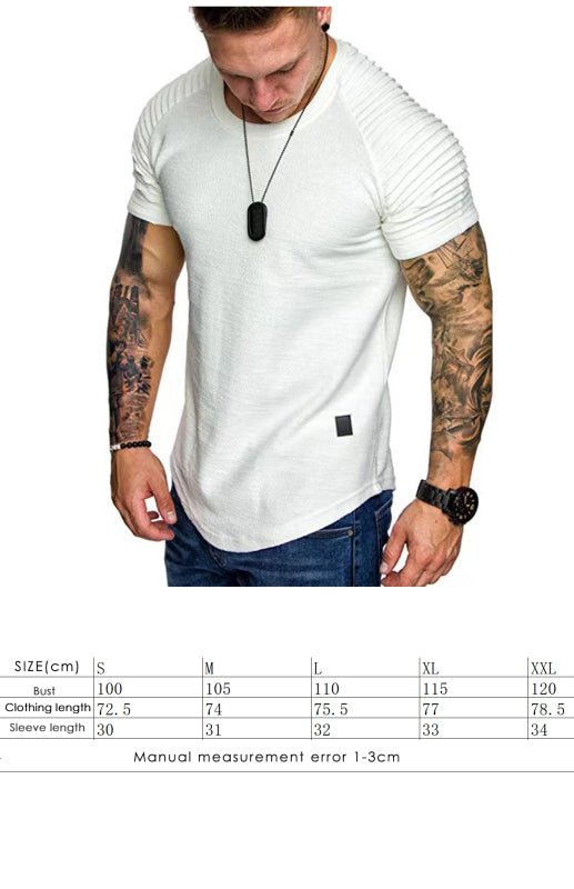 Muscle Fitted Athletic Tee - Kalizeh