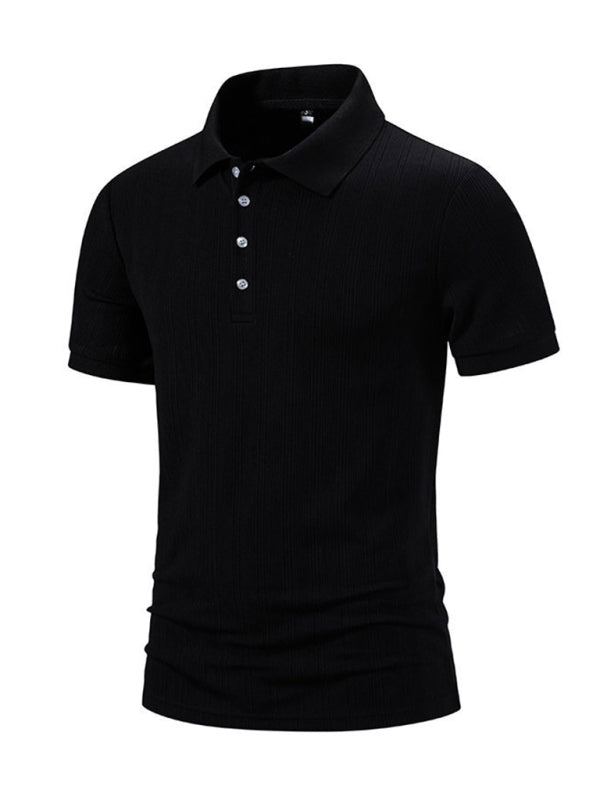 New Casual Pit Lapel Polo Shirt - Kalizeh