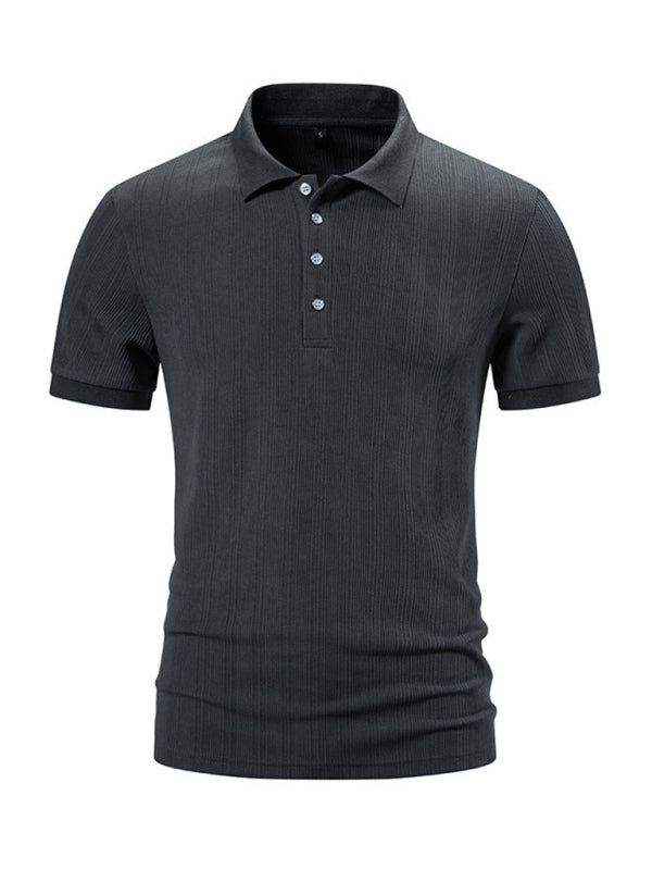 New Casual Pit Lapel Polo Shirt - Kalizeh