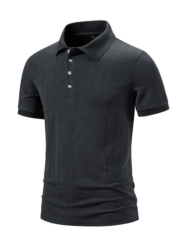 New Casual Pit Lapel Polo Shirt - Kalizeh