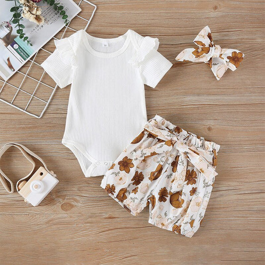 Newborn Summer Fashion 3 Piece Set - Kalizeh