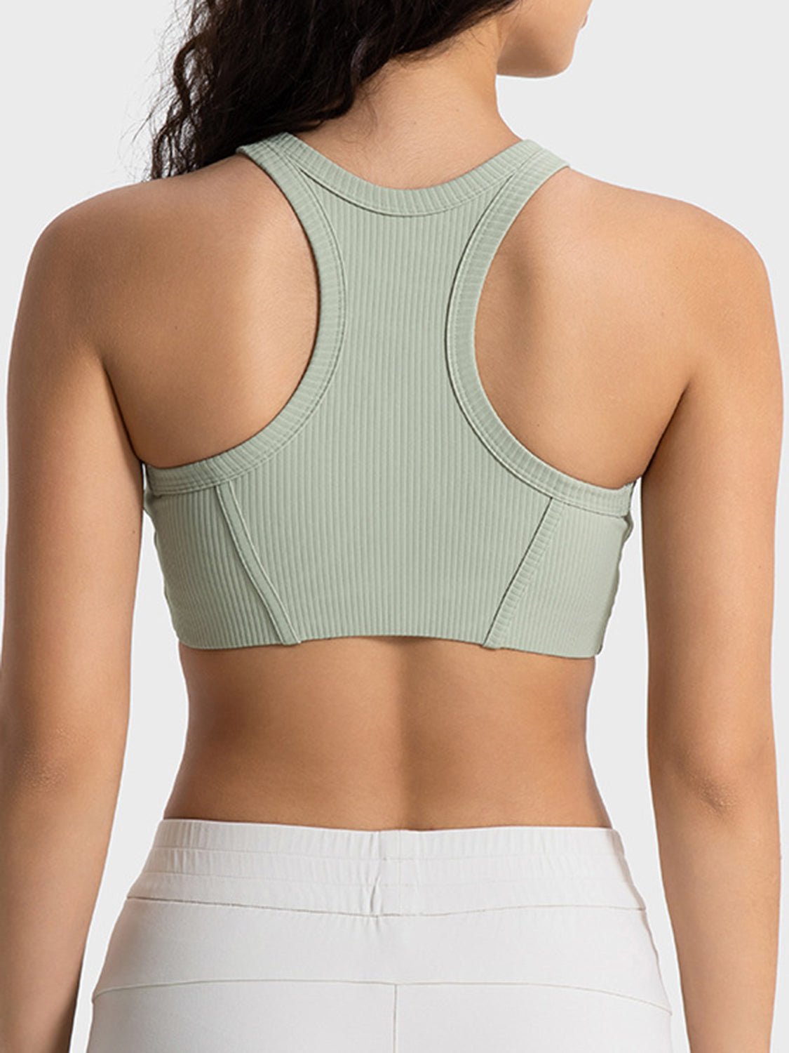 Performance-Driven Wide Strap Cropped Sport Tank - Kalizeh