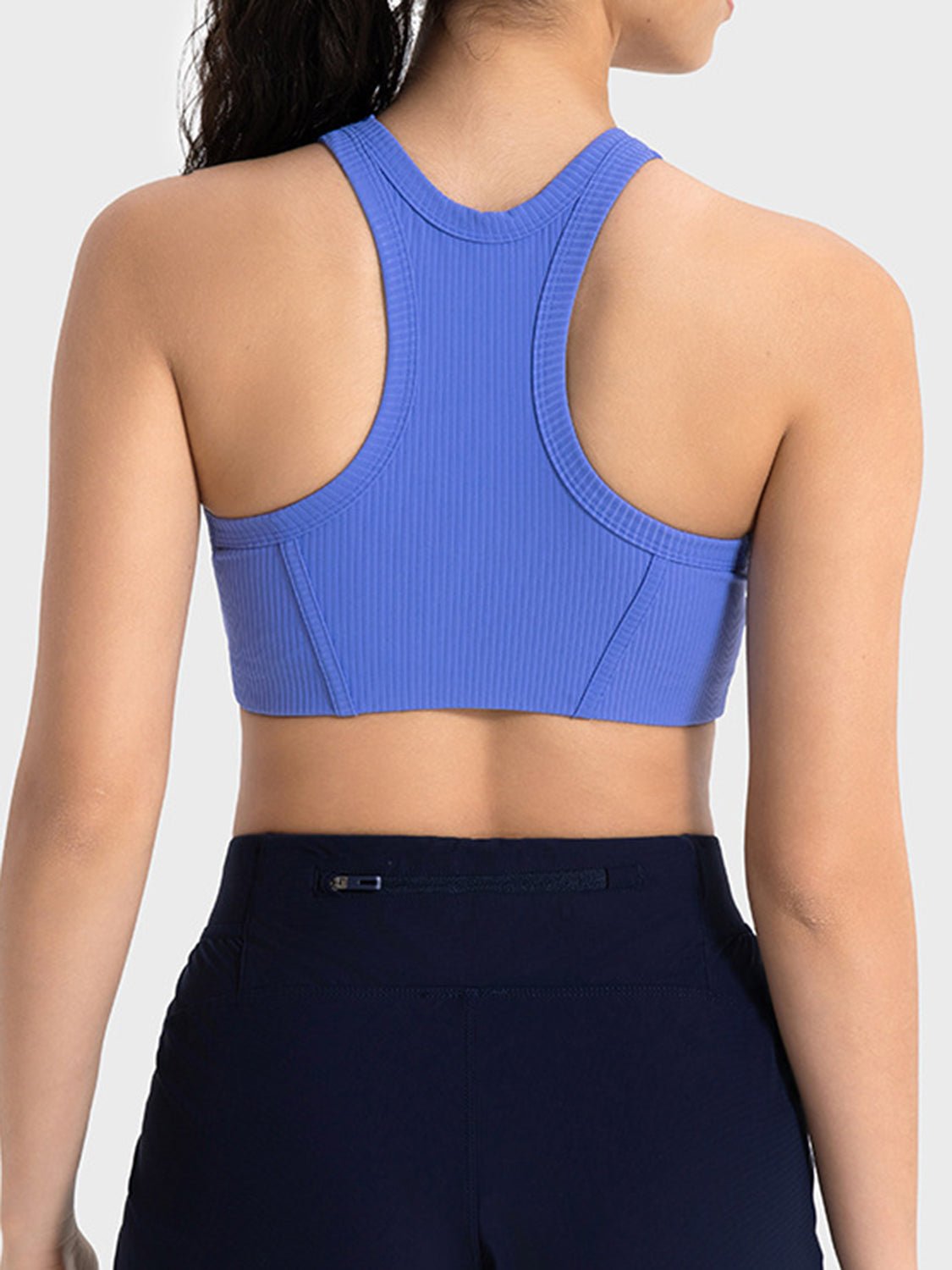 Performance-Driven Wide Strap Cropped Sport Tank - Kalizeh