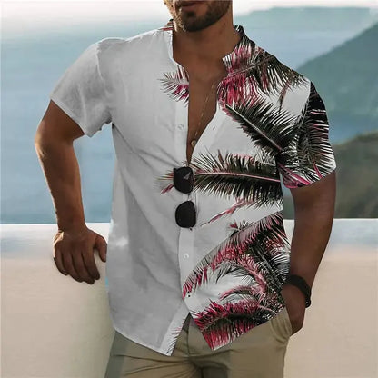 Summer Hawaiian Floral Shirts