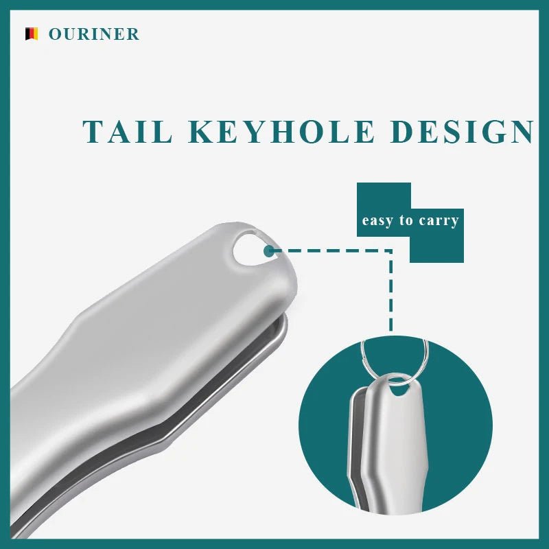 Premium Stainless Steel Nail Clippers - Kalizeh