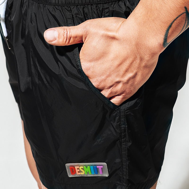 Rainbow Horizon Vacation Beach Shorts - Kalizeh