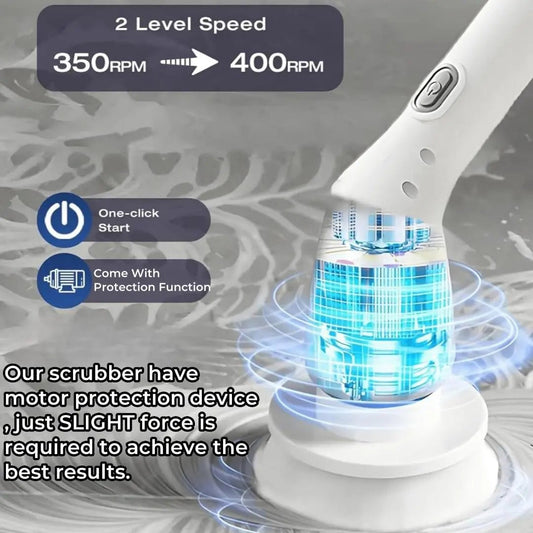 Rechargeable Electric Spin Scrubber - Kalizeh