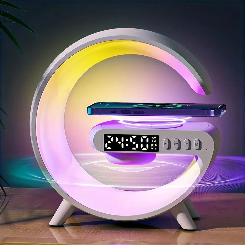 RGB Night Light Mini Wireless Charger Station - Kalizeh