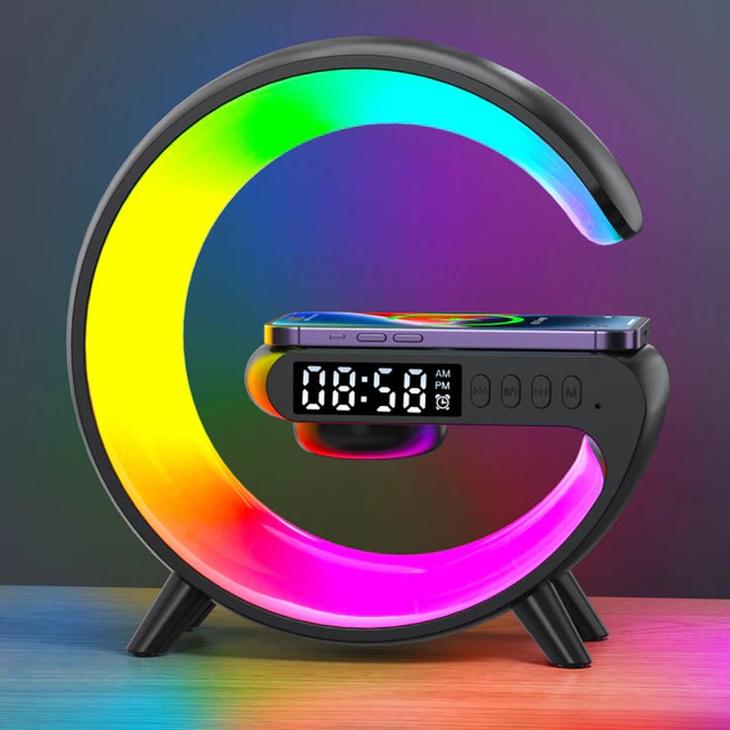 RGB Night Light Mini Wireless Charger Station - Kalizeh