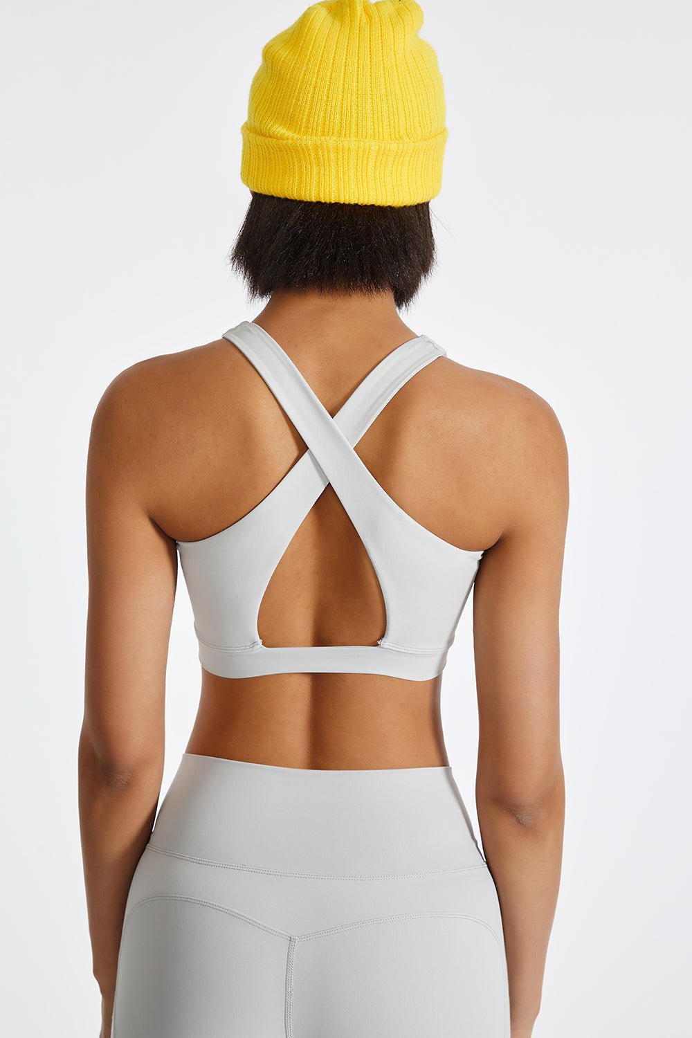 Sculpted Sophisticated Crisscross Active Tank - Kalizeh