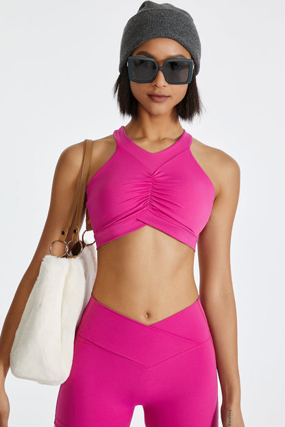 Sculpted Sophisticated Crisscross Active Tank - Kalizeh