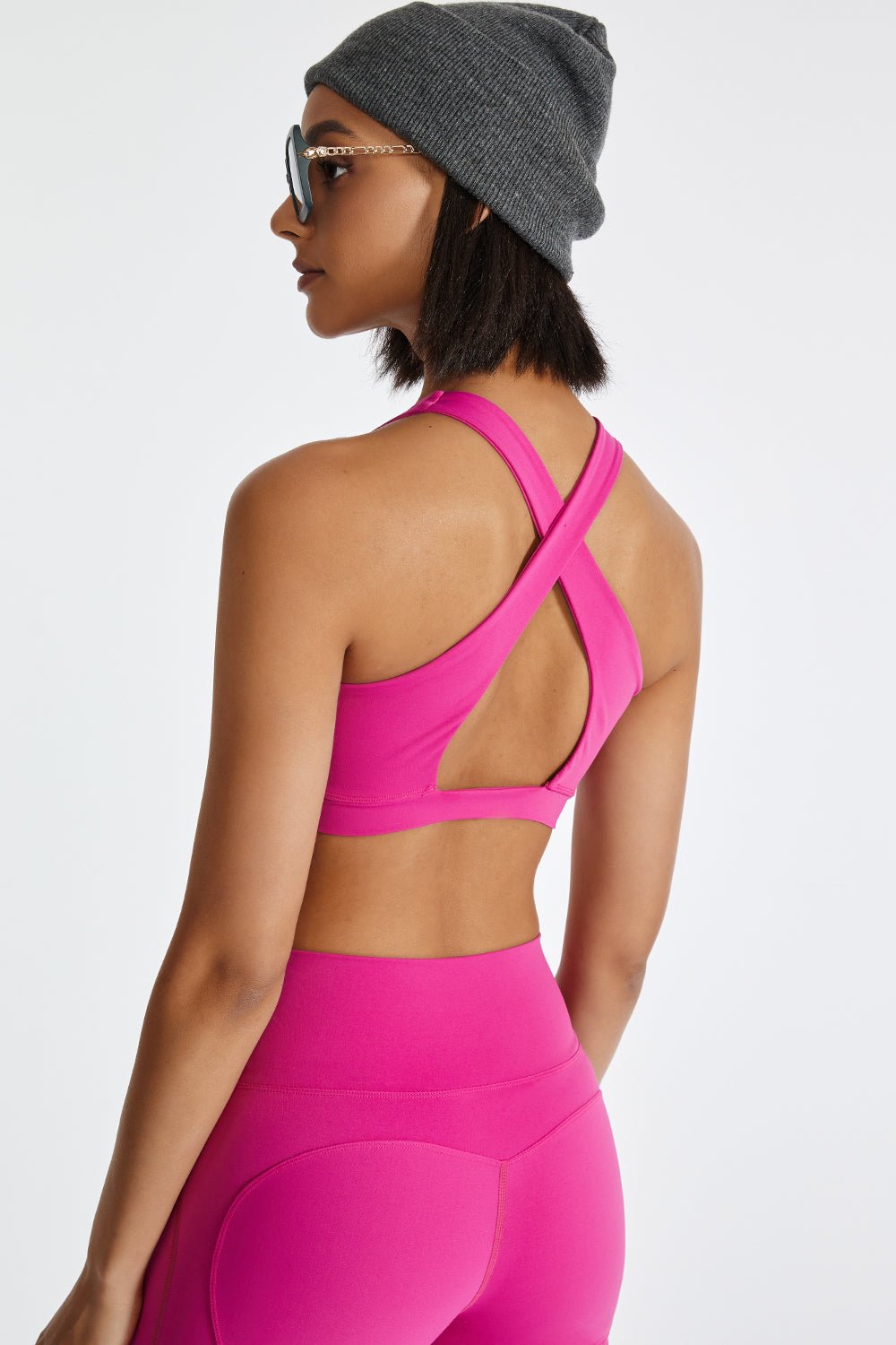 Sculpted Sophisticated Crisscross Active Tank - Kalizeh