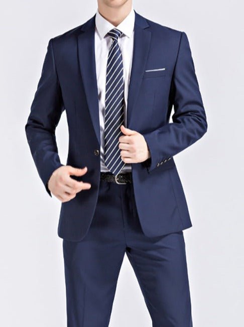 Sleek Modern Two-Piece Business Suit - Kalizeh