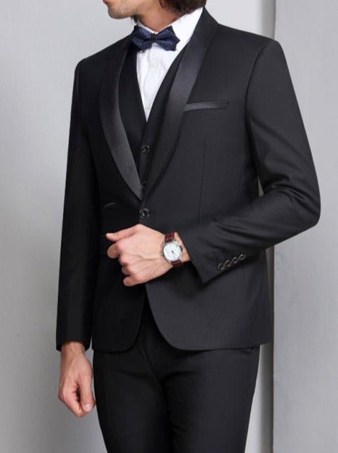 Sophisticated Three-Piece Business Suit - Kalizeh