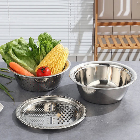 Stainless Steel Kitchen Graters Set - Kalizeh