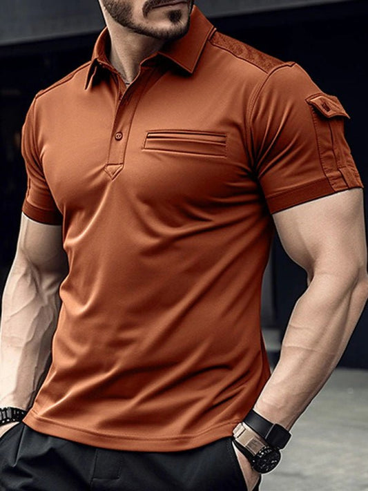 Stylish Muscle Sports Polo Shirt - Kalizeh