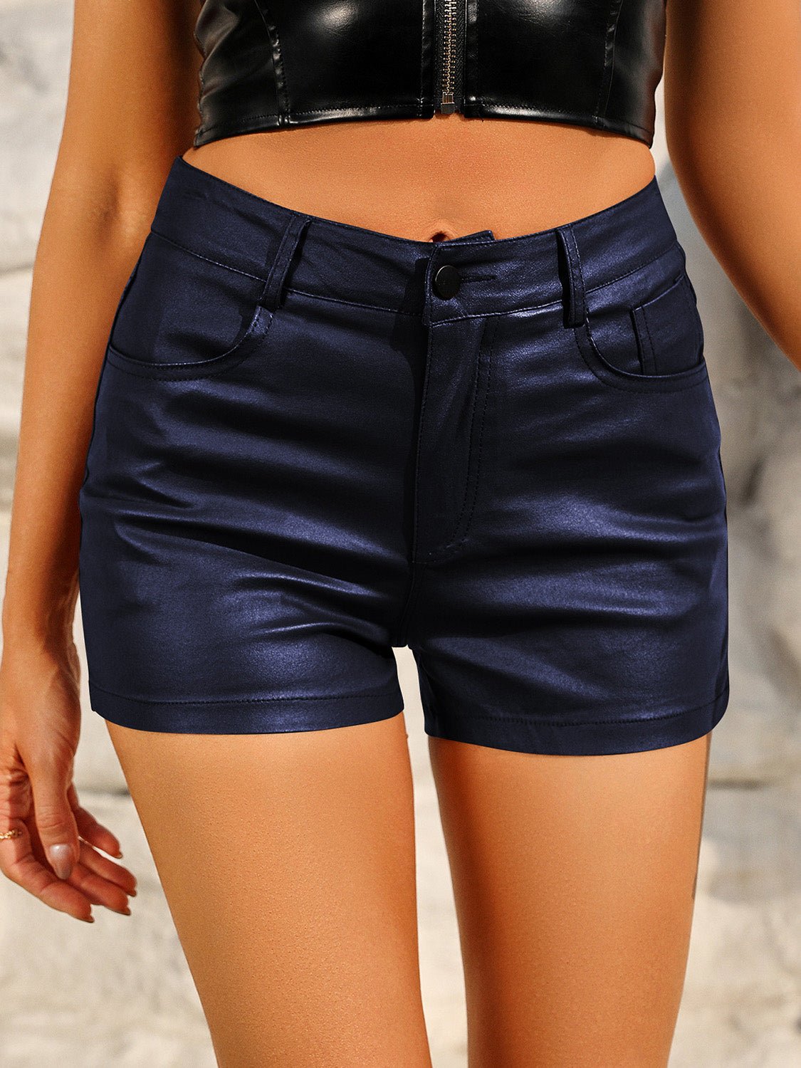 Trendy High Waist Shorts - Kalizeh