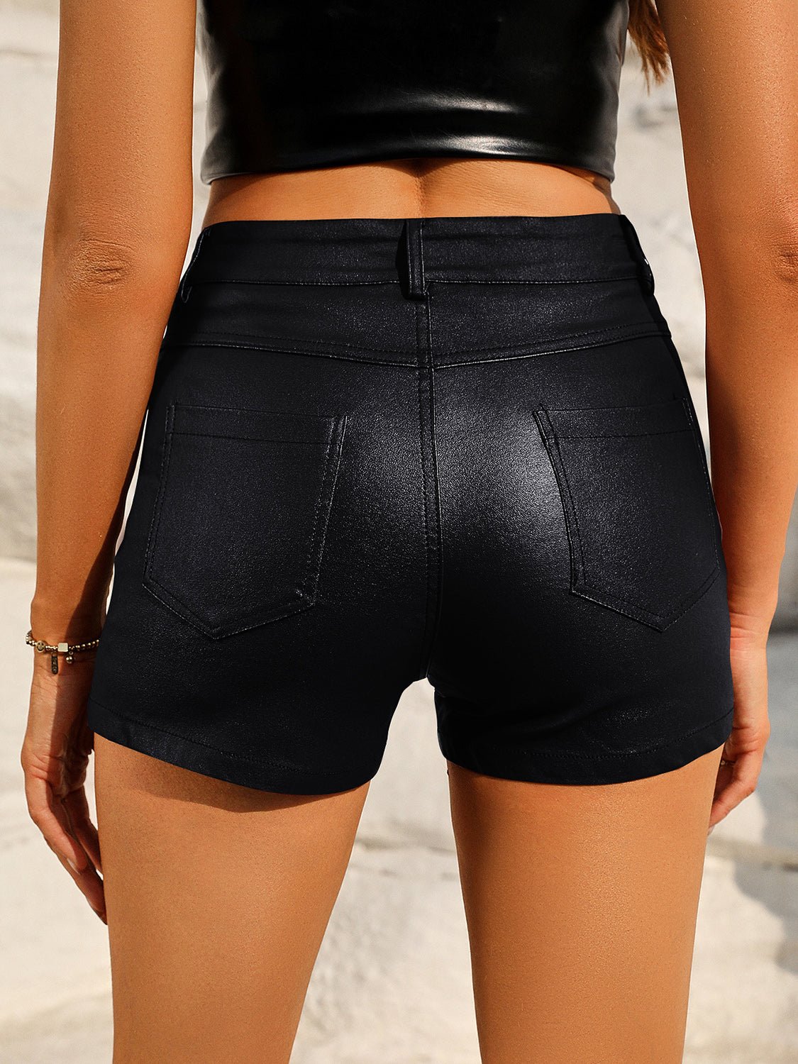 Trendy High Waist Shorts - Kalizeh